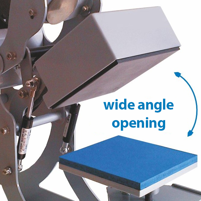 opening thermal press